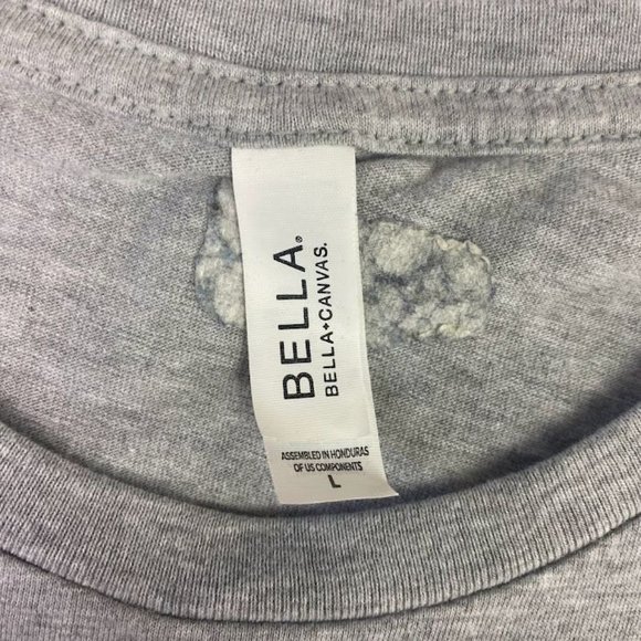 Women's Grey Short Sleeve Cat Mom T-Shirt Size LARGE Graphic Tee - Picture 2 of 6